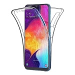 Θήκη Σιλικόνης Μπρος/Πίσω | Samsung A60/M40 Διάφανη