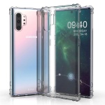Θήκη Σιλικόνης Antishock | Samsung Note 10 Plus Διάφανη