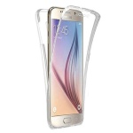 Θήκη Σιλικόνης Μπρος/Πίσω | Samsung S7 Διάφανη