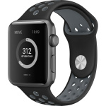 Softband Λουράκι Σιλικόνης Μαύρο/Γκρι (Apple Watch 42/44/45mm)
