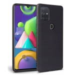 OEM Θήκη Σιλικόνης Soft TPU Back Cover | Samsung A21s Μαύρο