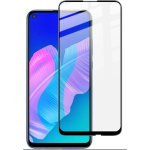 Προστασία Οθόνης Tempered Glass 9H/5D Full Glue Full Cover 0.3mm για Huawei P40 LITE E - Μαύρο