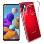 Θήκη Σιλικόνης | Samsung A21S Διάφανη