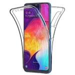 Θήκη Σιλικόνης Μπρος/Πίσω | Samsung A40 Διάφανη