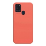 OEM Θήκη Σιλικόνης Soft TPU Back Cover | Samsung A21s Ροζ Ανοιχτό