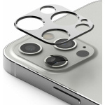 USAMS Camera Lens Glass iPhone 12 Pro 6.1'' Metal Czarny/Silver ΒΗ704JTT01