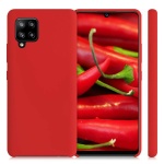 OEM Θήκη Σιλικόνης Soft TPU Back Cover | Samsung A42 Κόκκινο