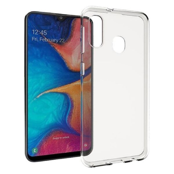 Θήκη Σιλικόνης | Samsung A20e /A10E Διάφανη - Image 1