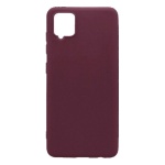 OEM Θήκη Σιλικόνης Soft TPU Back Cover | Samsung A12 Μπορντό