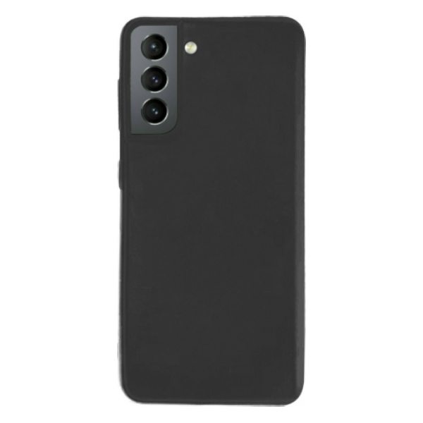 Θήκη Σιλικόνης Soft TPU Back Cover | Samsung S21 Μαύρο - Image 1