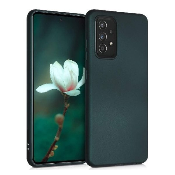 OEM Θήκη Σιλικόνης Soft TPU Back Cover | Samsung A52 Πράσινο Σκούρο - Image 1