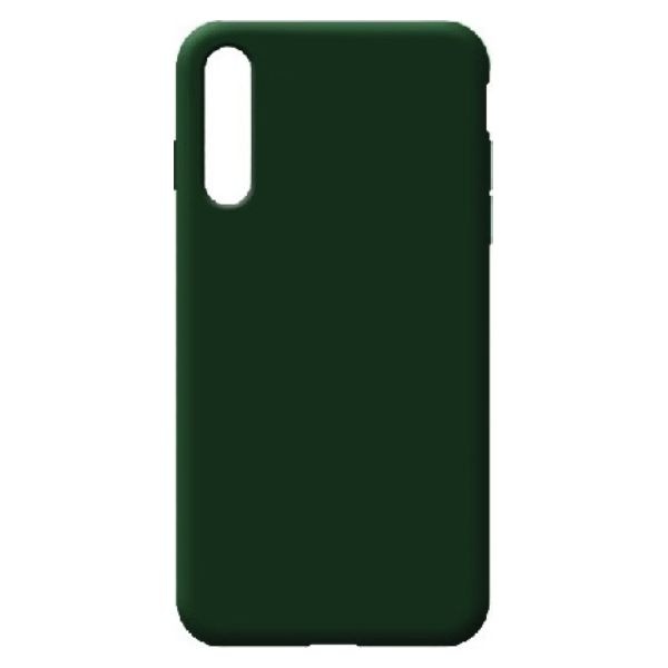 Θήκη Σιλικόνης Back Cover | Samsung A70 Πράσινο Σκούρο - Image 1