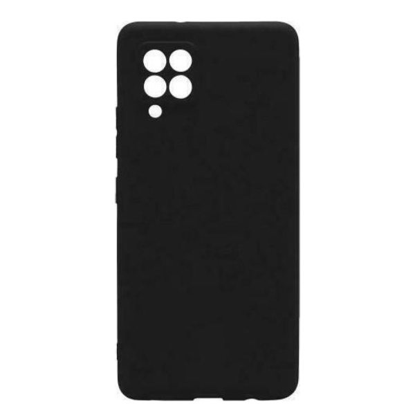 Θήκη Σιλικόνης Soft TPU Back Cover | Samsung A42 5G Μαύρο - Image 1