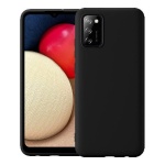 OEM Θήκη Σιλικόνης Soft TPU Back Cover | Samsung A02S/M02S/F02S Μαύρο