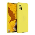 Θήκη Σιλικόνης Soft TPU Back Cover | Samsung A51 Κίτρινο