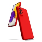 Θήκη Σιλικόνης Soft TPU Back Cover | Samsung A72 5G Κόκκινο