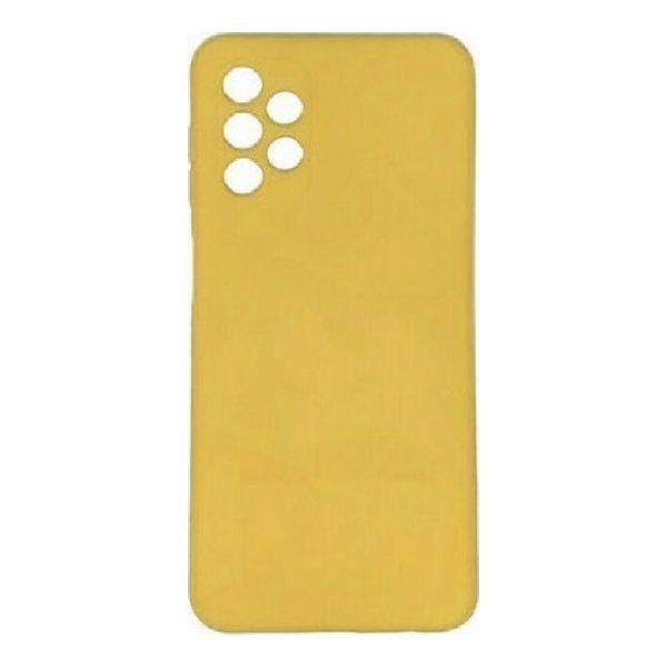 Θήκη Σιλικόνης Soft TPU Back Cover | Samsung A72 5G Κίτρινο - Image 1