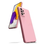 Θήκη Σιλικόνης Soft TPU Back Cover | Samsung A72 5G Ροζ Ανοιχτό