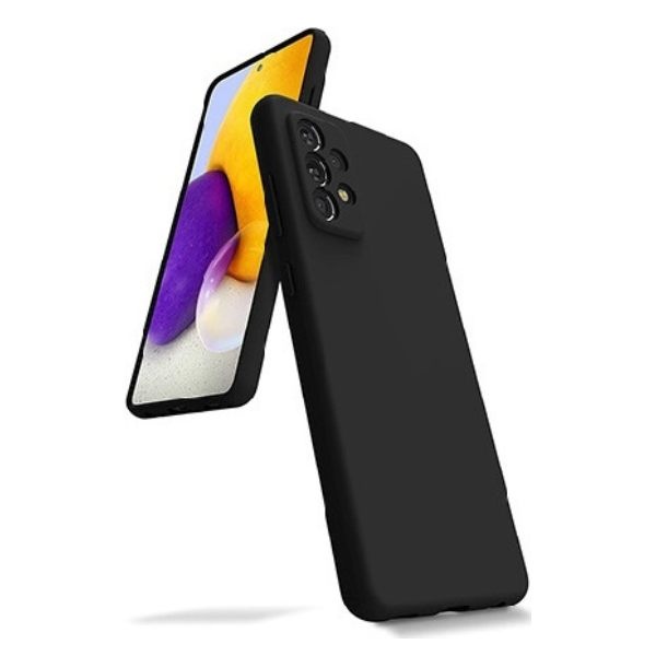 Θήκη Σιλικόνης Soft TPU Back Cover | Samsung A72 5G Μαύρο - Image 1