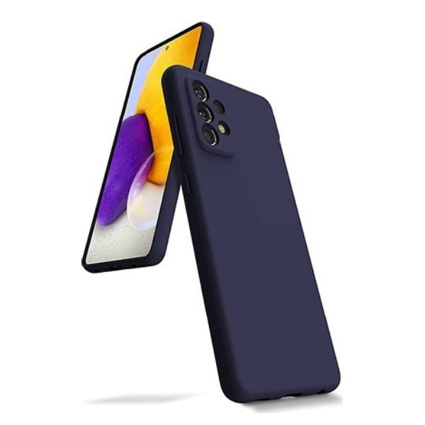 Θήκη Σιλικόνης Soft TPU Back Cover | Samsung A72 5G Μπλέ - Image 1
