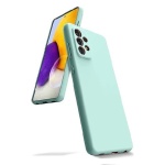Θήκη Σιλικόνης Soft TPU Back Cover | Samsung A72 5G Τιρκουάζ