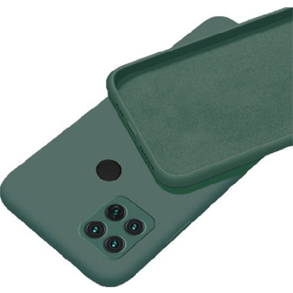 Θήκη Σιλικόνης Soft TPU Back Cover για Xiaomi Redmi 9C - Πράσινο Σκούρο - Image 1