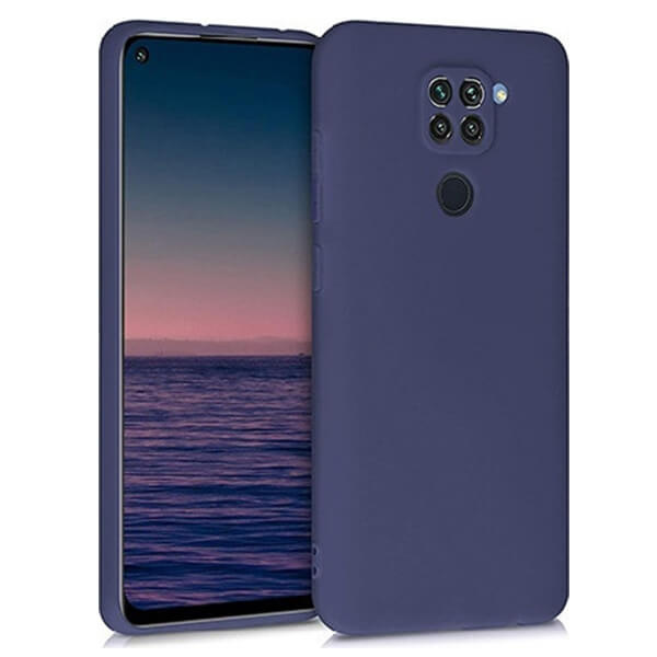 Θήκη Σιλικόνης Soft TPU Back Cover για Xiaomi Redmi Note 9 - Μπλέ - Image 1