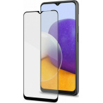 Full Cover Full Glue Προστασία Οθόνης Tempered Glass 9H για Samsung Galaxy A22 4G- Μαύρο