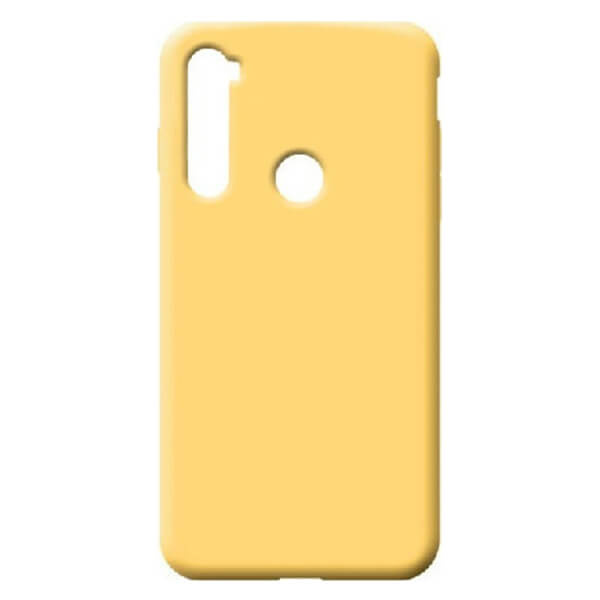 Θήκη Σιλικόνης Soft TPU Back Cover για Xiaomi Redmi Note 8 - Κίτρινο - Image 1