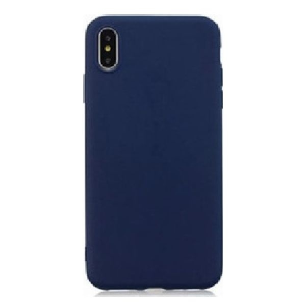 Θήκη Σιλικόνης Soft TPU Back Cover | Iphone XR Μπλέ Σκούρο - Image 1