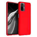 Θήκη Σιλικόνης Soft TPU Back Cover για Xiaomi Redmi Note 10/10S/POCO M5S - Κόκκινο