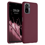 Θήκη Σιλικόνης Soft TPU Back Cover για Xiaomi Redmi Note 10/10S/POCO M5S - Μπορντό