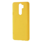 Θήκη Σιλικόνης Soft TPU Back Cover για Xiaomi Redmi Note 8 Pro - Κίτρινο