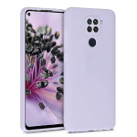 Θήκη Σιλικόνης Soft TPU Back Cover για Xiaomi Redmi Note 9 - Μώβ