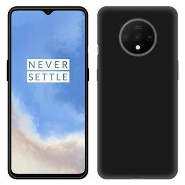 20211108171005_oem_thiki_silikonis_gia_oneplus_7t_matt_mayro OEM Θήκη Σιλικόνης Matt για OnePlus 7T - Μαύρο - Image 1