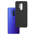 OEM Θήκη Σιλικόνης Matt για OnePlus 8 Pro - Μαύρο