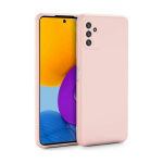 Θήκη Σιλικόνης Soft TPU Back Cover για Samsung Galaxy M52 5G - Ροζ Απαλό