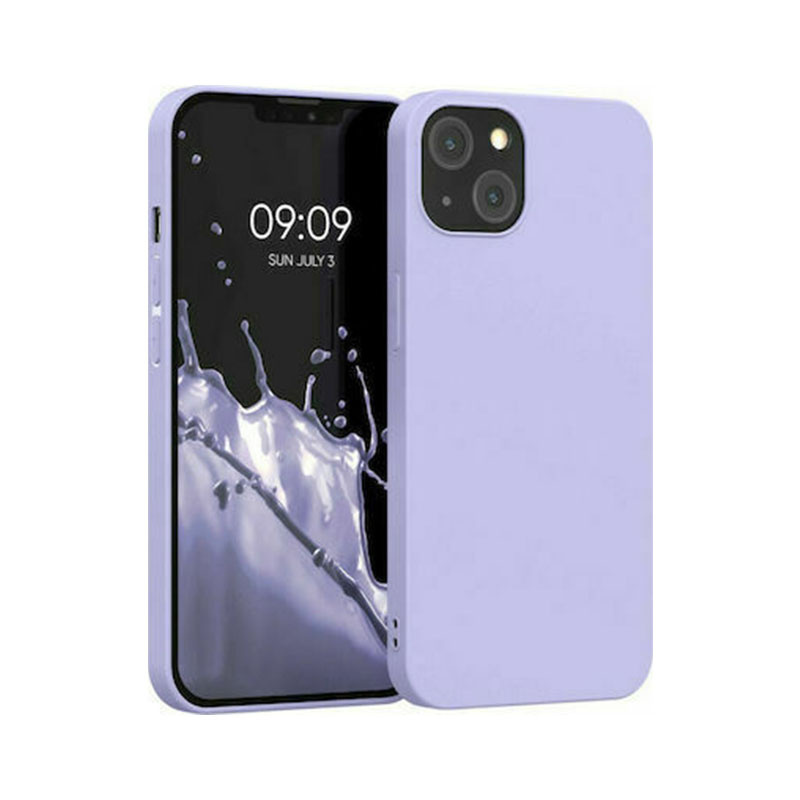 OEM Θήκη Σιλικόνης Matt Για Apple Iphone 13 Mini - Μωβ - Image 1