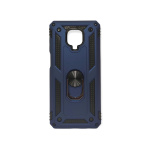 Θήκη Motomo Tough Armor With Ring για Xiaomi Redmi Note 9 Pro - Μπλε