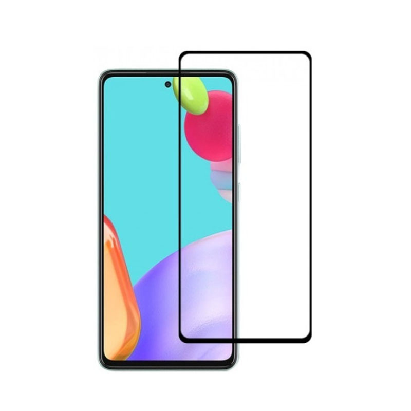Full Glue Glass Tempered Glass Black 9H για Samsung Galaxy A73//M51/M52/M53/M54/M55 - Image 1