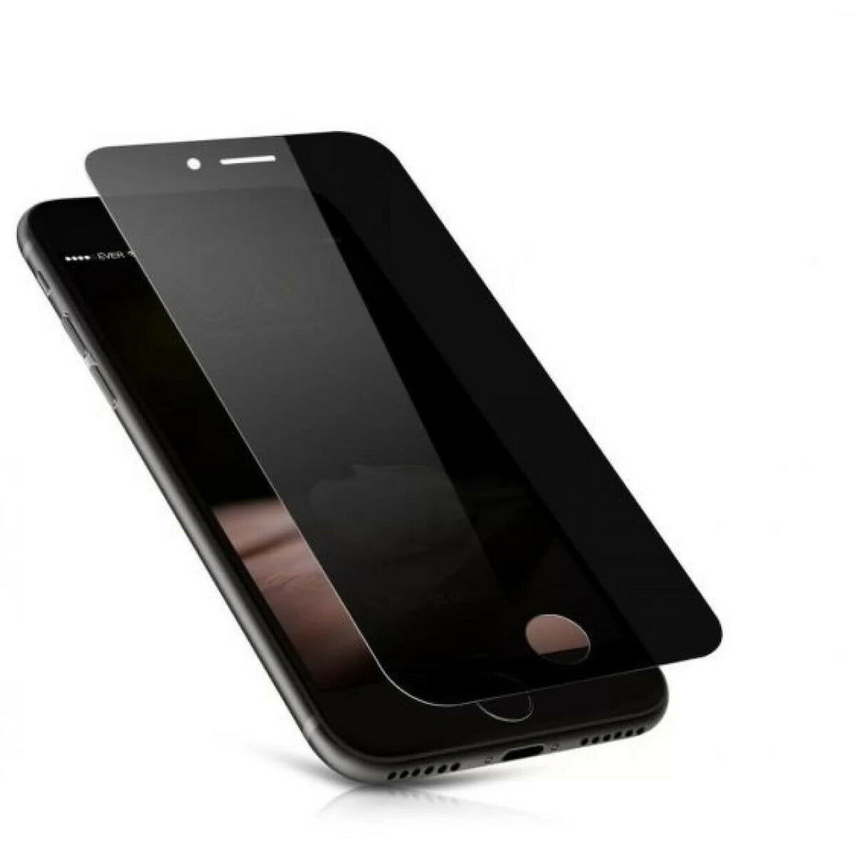 Full Cover Privacy Glass Screen Protector για Iphone 7 / 8 Plus - Μαύρο - Image 1