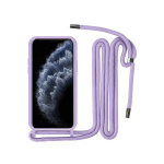 Θήκη Σιλικόνης Back Cover με Λουράκι για Xiaomi Redmi Note 11 5G/Poco M4 Pro 5G/Redmi Note 11T 5G - Λιλά