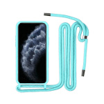 Θήκη Σιλικόνης Back Cover με Λουράκι για Samsung Galaxy A33 5G - Τιρκουάζ