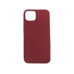 Θήκη Soft Back Cover Σιλικόνης για Apple iPhone 14 - Μπορντό