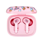 YLFS-06BT In-ear Bluetooth Handsfree Ακουστικά με Θήκη Φόρτισης Ροζ - Image 3