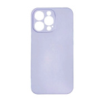 Θήκη Soft Back Cover Σιλικόνης για Apple iPhone 14 Pro Max - Λιλά