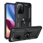 Θήκη Motomo Tough Armor With Ring για Xiaomi Poco F3/Mi 11i - Μαύρο