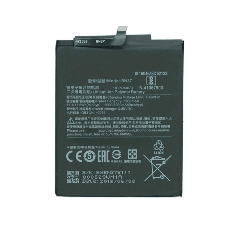 20221219103405_symvati_mpataria_antikatastasis_2600mah_gia_redmi_6_6a Μπαταρία Συμβατή με Xiaomi BN37 για Redmi 6/6A - 2600 mAh - Image 1