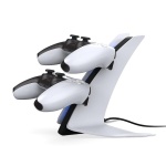 Βάση Φόρτισης Zeroground BESSHO CH-1500G 2 Χειριστηρίων PS5 Χρώματος Λευκό - Image 2