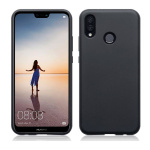 Θήκη Σιλικόνης για Huawei P20 Lite - Μαύρο